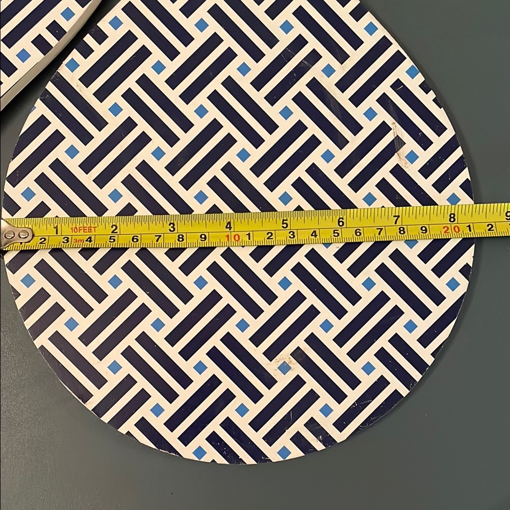 Floral and Geometric Patterned Paddle Set - Picture 4 of 5